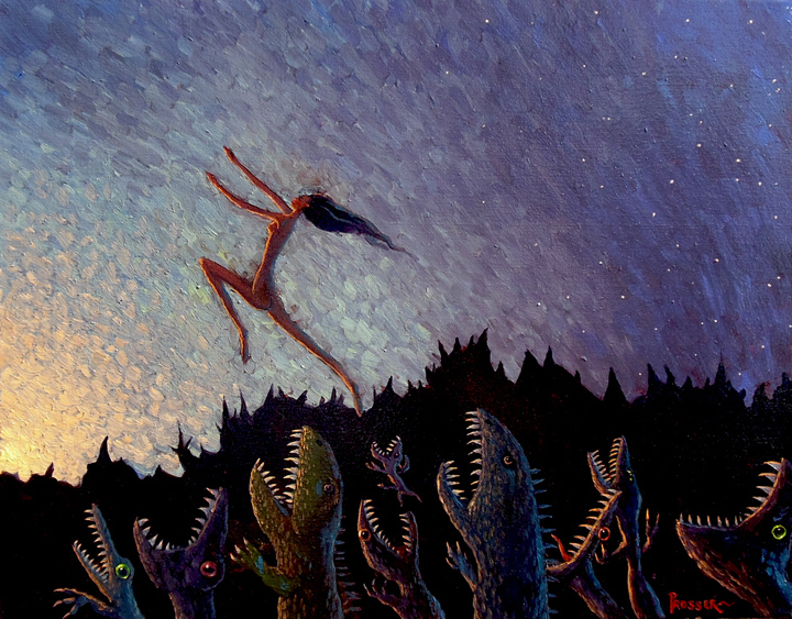 She Leapt To Embrace The Dawn